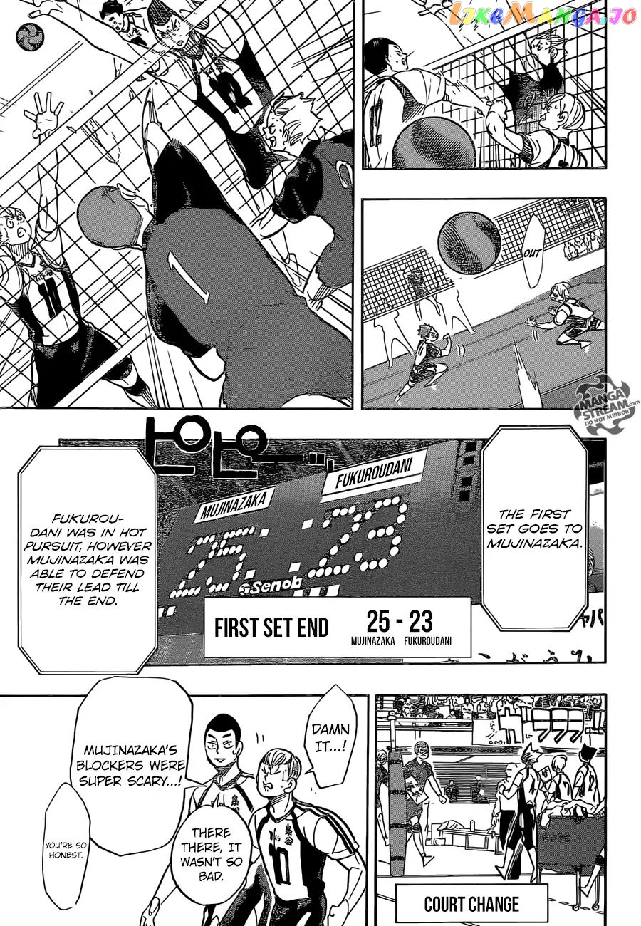 Haikyuu!!, Chapter 333 image 12